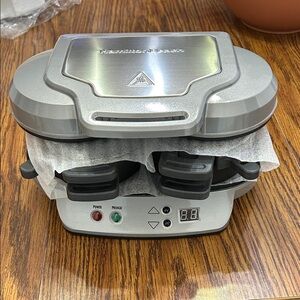 Hamilton Beach Gray Dual Breakfast Maker